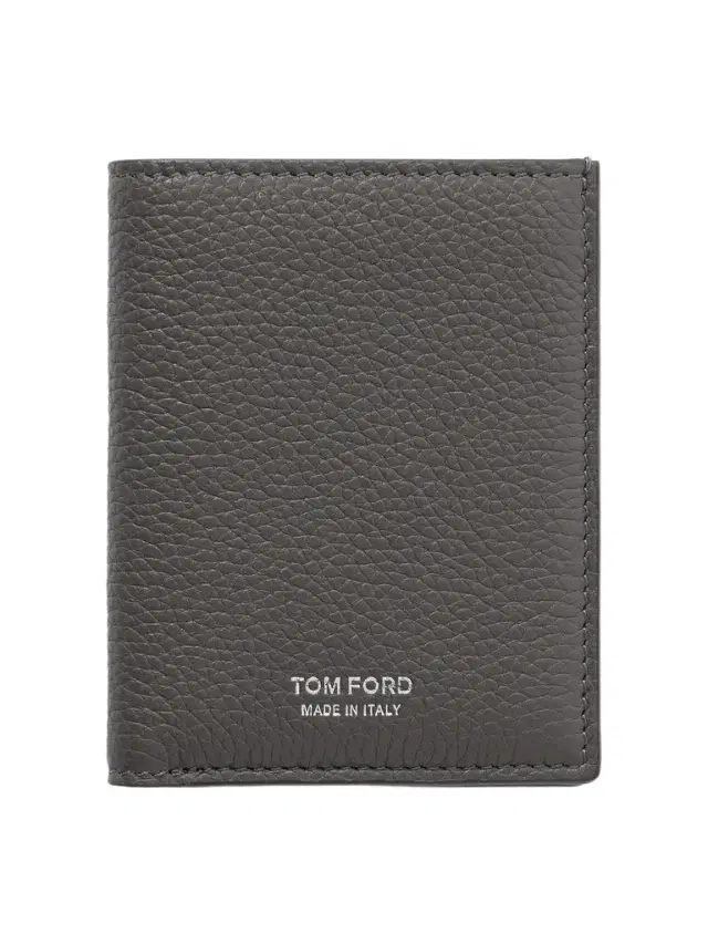 Tom Ford Full-Grain Leather Bifold Cardholder - Men