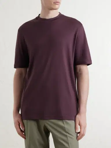 Canali Cotton-Jersey T-Shirt - Men | Thumbnail 3 Canali Cotton-Jersey T-Shirt - Men | Thumbnail 3