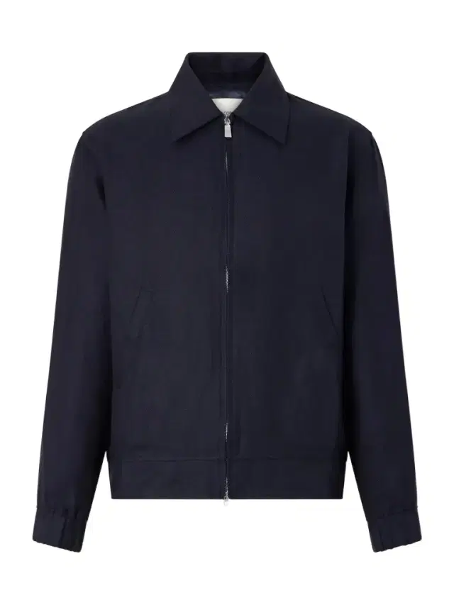 Frescobol Carioca Tomas Cotton and Linen-Blend Blouson Jacket - Men