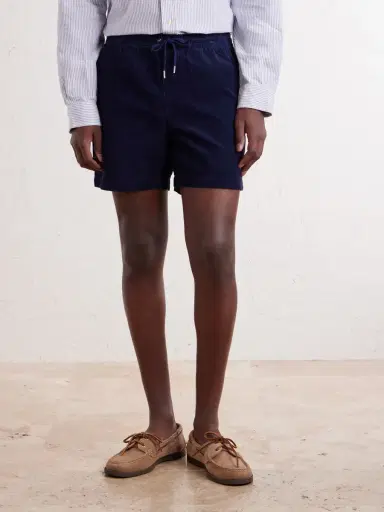 Polo Ralph Lauren Straight-Leg Logo-Embroidered Cotton-Corduroy Drawstring Shorts - Men | Thumbnail 3 Polo Ralph Lauren Straight-Leg Logo-Embroidered Cotton-Corduroy Drawstring Shorts - Men | Thumbnail 3