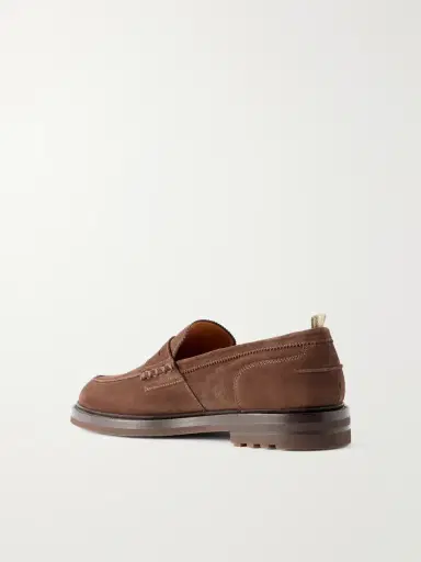 Officine Creative Sax Flexi 001 Suede Loafers - Men | Thumbnail 4 Officine Creative Sax Flexi 001 Suede Loafers - Men | Thumbnail 4