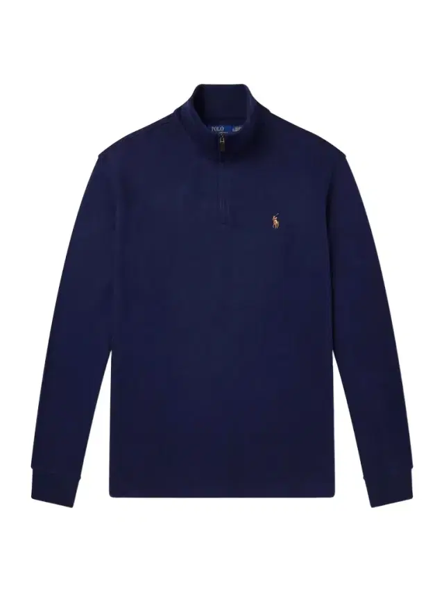 Polo Ralph Lauren Logo-Embroidered Cotton-Jersey Half-Zip Sweater - Men