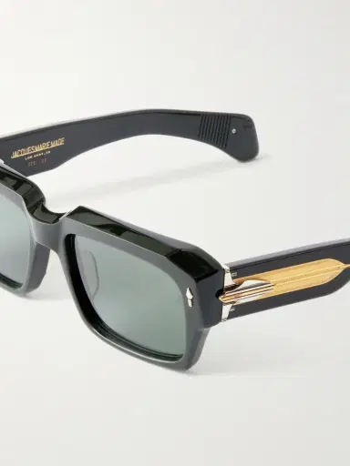 Jacques Marie Mage Dakota Rectangular-Frame Acetate Sunglasses - Men | Thumbnail 3
