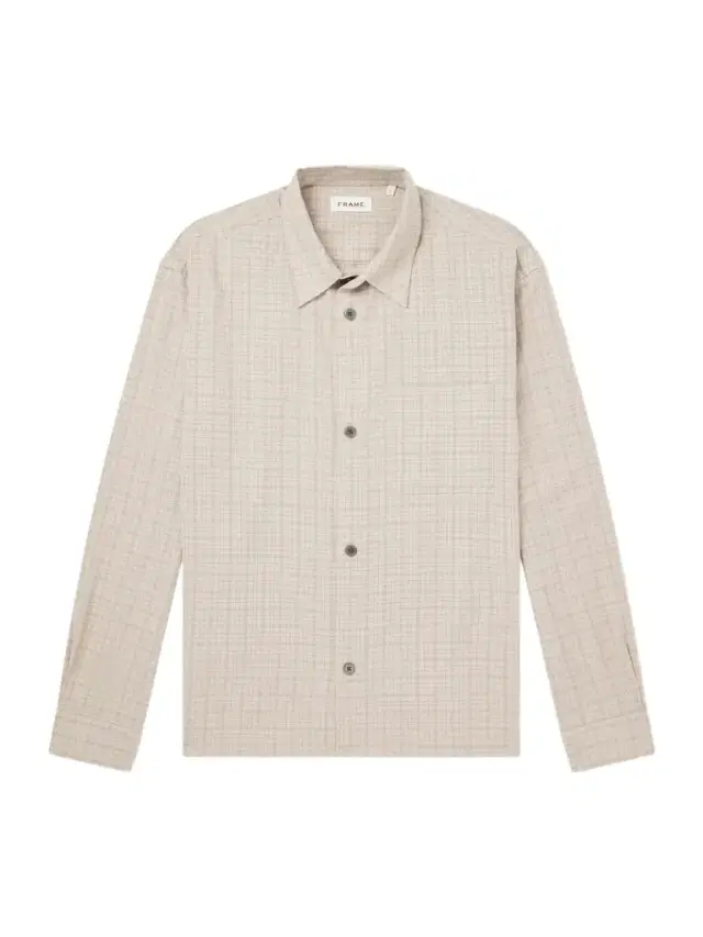 Checked Woven Shirt - Men