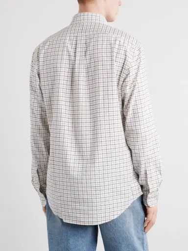 Polo Ralph Lauren Logo-Embroidered Checked Cotton Shirt - Men | Thumbnail 4