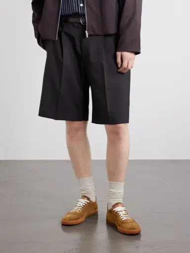 Officine Creative Militia 002 Leather-Trimmed Suede Sneakers - Men | Thumbnail 2 Officine Creative Militia 002 Leather-Trimmed Suede Sneakers - Men | Thumbnail 2