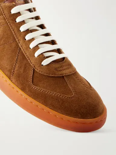 Officine Creative Militia 002 Leather-Trimmed Suede Sneakers - Men | Thumbnail 5 Officine Creative Militia 002 Leather-Trimmed Suede Sneakers - Men | Thumbnail 5