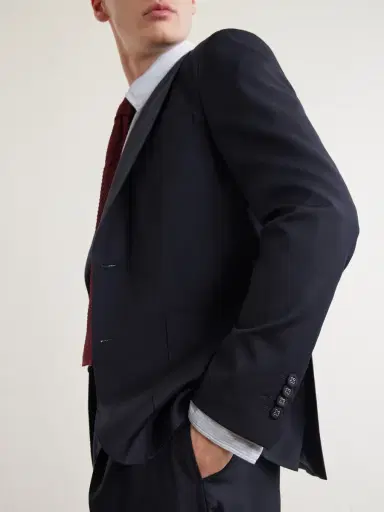 OFFICINE GÉNÉRALE Arthus Wool-Fresco Suit Jacket - Men | Thumbnail 5