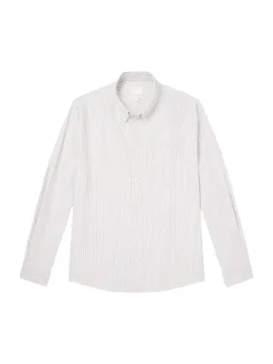 A.P.C. Button-Down Collar Striped Cotton Shirt - Men | Thumbnail 1