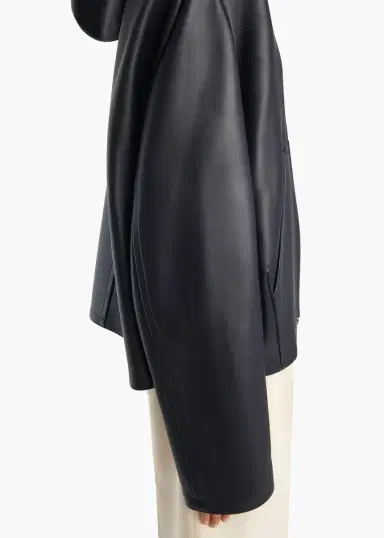 Khaite Darlo Jacket In Dark Navy Leather | Thumbnail 6 Khaite Darlo Jacket In Dark Navy Leather | Thumbnail 6