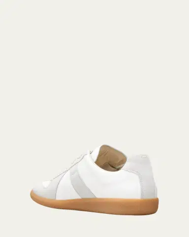 Maison Margiela Men's Replica Leather Low-Top Sneakers | Thumbnail 12 Maison Margiela Men's Replica Leather Low-Top Sneakers | Thumbnail 12