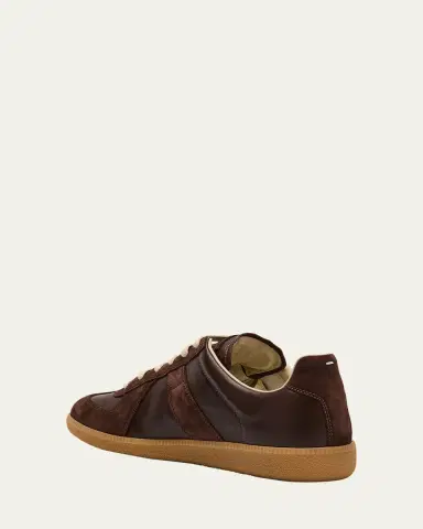 Maison Margiela Men's Replica Leather Low-Top Sneakers | Thumbnail 16 Maison Margiela Men's Replica Leather Low-Top Sneakers | Thumbnail 16