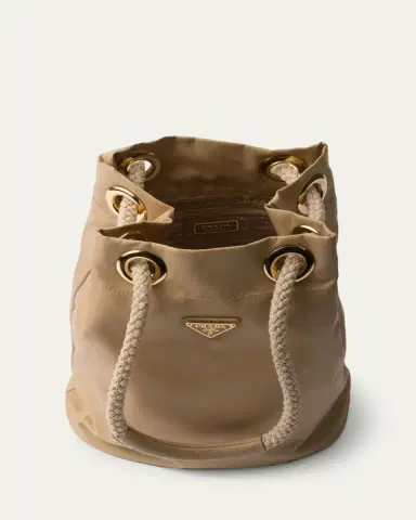 Prada Mariner Re Nylon Small Bucket Bag | Thumbnail 4