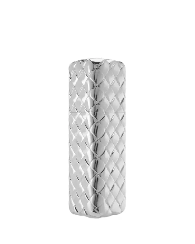 Bottega Veneta Silver Travel Fragrance Case