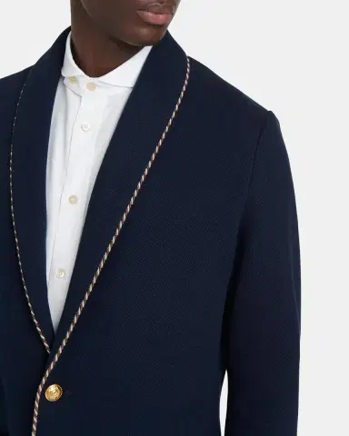 Valentino Garavani Men's Cotton Jersey Knit Jacket | Thumbnail 5 Valentino Garavani Men's Cotton Jersey Knit Jacket | Thumbnail 5