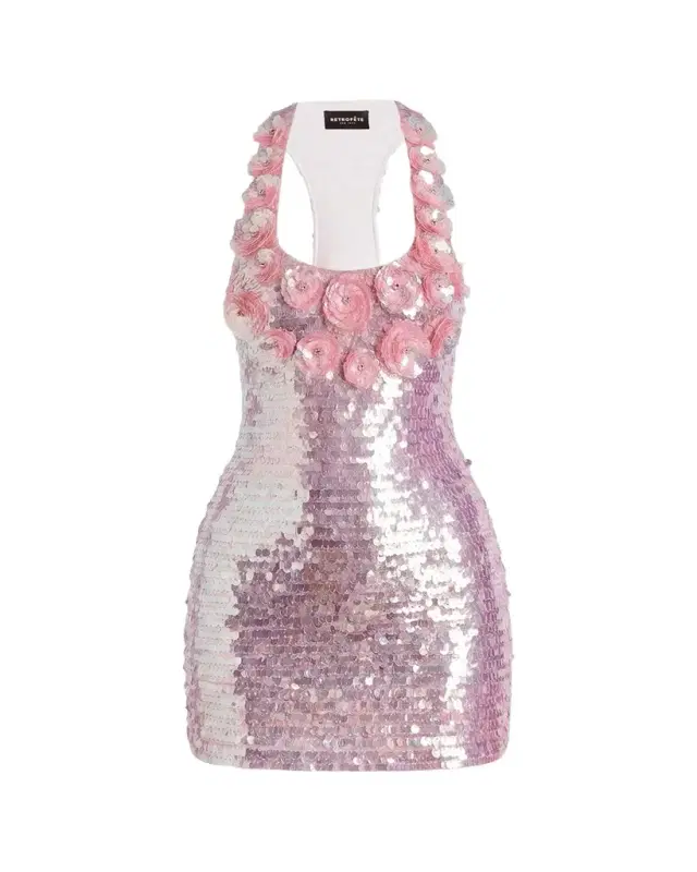 Retrofete Joanne Sequin Mini Dress