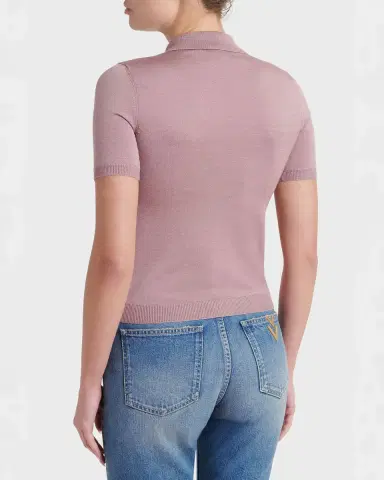 Valentino Garavani Tieneck Knit Top | Thumbnail 2 Valentino Garavani Tieneck Knit Top | Thumbnail 2