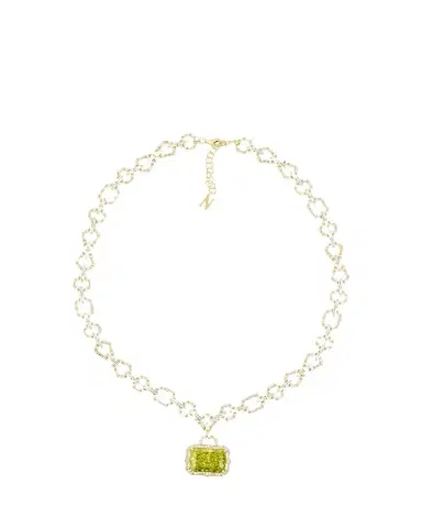 Nickho Rey Houlehan Necklace with Crushed Ice Pendant, Green | Thumbnail 1 Nickho Rey Houlehan Necklace with Crushed Ice Pendant, Green | Thumbnail 1