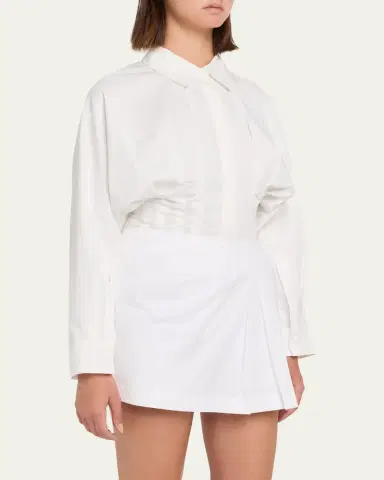 Simkhai Cleriys Dolman-Sleeve Bodysuit | Thumbnail 4 Simkhai Cleriys Dolman-Sleeve Bodysuit | Thumbnail 4