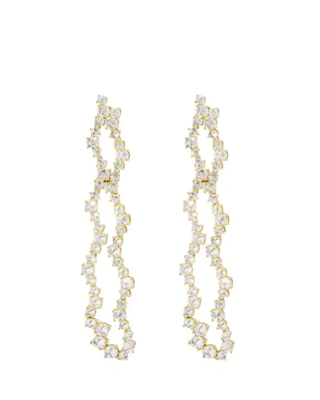 Nickho Rey Bowie Statement Earrings, Gold