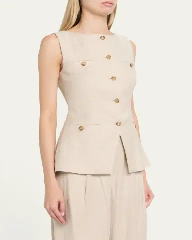Toccin Amra Boat-Neck Vest | Thumbnail 4