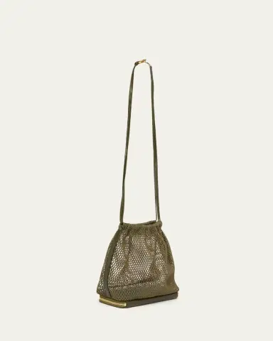 Alaïa Le Pochon Fishnet Crossbody Bag | Thumbnail 3 Alaïa Le Pochon Fishnet Crossbody Bag | Thumbnail 3