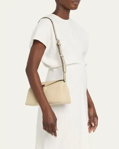 TOTEME T-Lock Rope Clutch Bag | Thumbnail 6 TOTEME T-Lock Rope Clutch Bag | Thumbnail 6