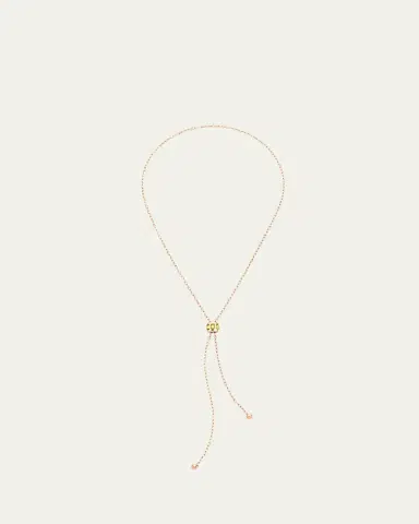 Pomellato 18K Rose Gold Iconica Necklace with Peridot | Thumbnail 1