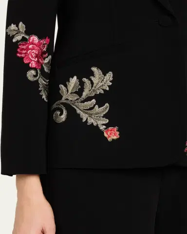 Cinq à Sept Karlie Rococo Embroidered Blazer | Thumbnail 5 Cinq à Sept Karlie Rococo Embroidered Blazer | Thumbnail 5