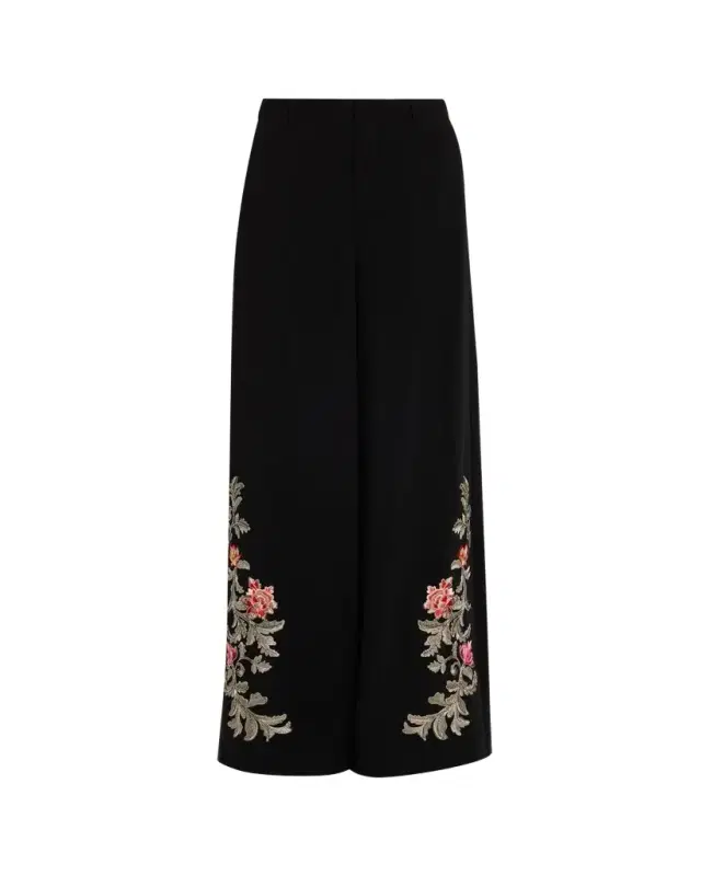 Cinq a Sept Rococo Embroidered Pants
