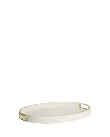 AERIN Modern Faux Shagreen Cocktail Tray | Thumbnail 1