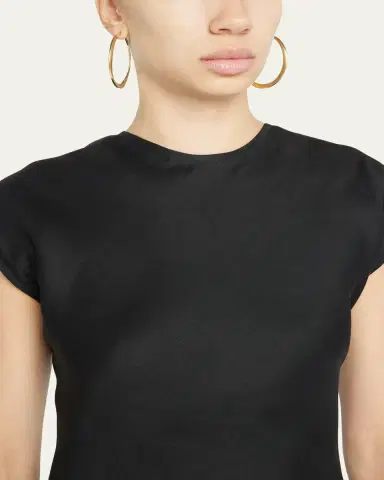 Ippolita Large Twisted Hoop Earrings in 18K Gold | Thumbnail 2