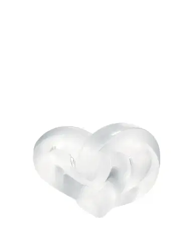 Lalique Clear Heart Paperweight | Thumbnail 1