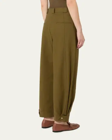 Max Mara Mid-Rise Barrel-Leg Ankle Pants | Thumbnail 3 Max Mara Mid-Rise Barrel-Leg Ankle Pants | Thumbnail 3