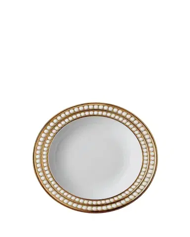 L'Objet Perlee Gold Soup Plate | Thumbnail 1