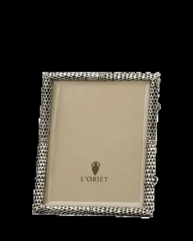 L'Objet Scales Platinum-Plated Picture Frame, 4 x 6 | Thumbnail 2