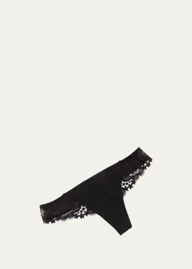 Simone Pérèle Wish Lace Mesh Tanga | Thumbnail 2 Simone Pérèle Wish Lace Mesh Tanga | Thumbnail 2
