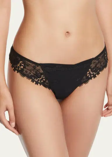 Simone Pérèle Wish Lace Mesh Tanga | Thumbnail 3 Simone Pérèle Wish Lace Mesh Tanga | Thumbnail 3