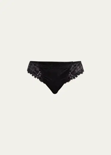 Simone Pérèle Wish Lace Mesh Tanga | Thumbnail 4 Simone Pérèle Wish Lace Mesh Tanga | Thumbnail 4