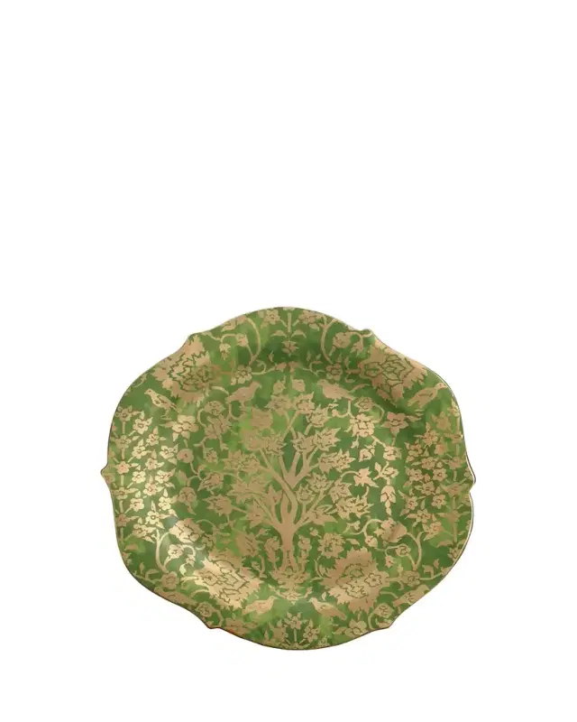L'Objet Fortuny Alberelli Large Platter, 14" Round