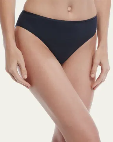 Hanro Seamless High-Cut Cotton Briefs | Thumbnail 5