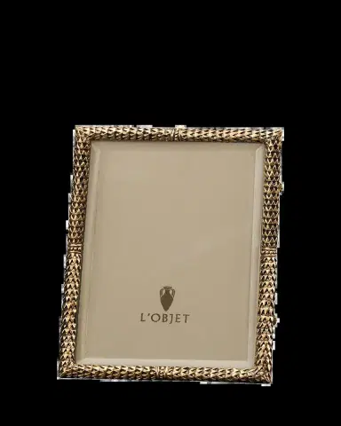 L'Objet Scales Gold-Plated 8" x 10" Picture Frame | Thumbnail 2