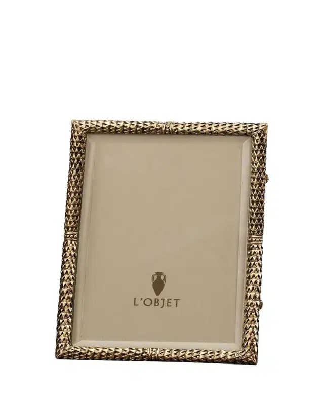 L'Objet Scales Gold-Plated 8" x 10" Picture Frame