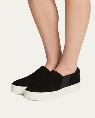 Vince Warren Suede Platform Skate Sneakers | Thumbnail 2