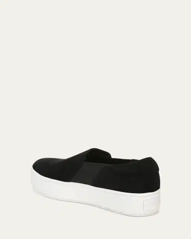 Vince Warren Suede Platform Skate Sneakers | Thumbnail 4