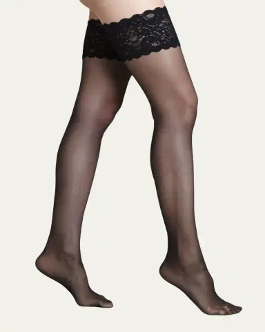 Wolford Satin Touch Stay-Up Thigh-Highs | Thumbnail 2 Wolford Satin Touch Stay-Up Thigh-Highs | Thumbnail 2