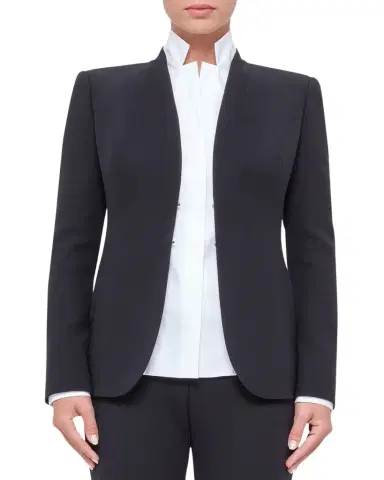 Akris Shawl-Collar Wool Jacket | Thumbnail 1