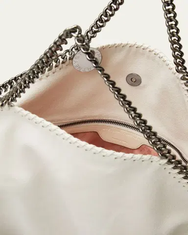Stella McCartney Falabella Shaggy Deer 3-Chain Tote Bag with Silver Hardware | Thumbnail 6 Stella McCartney Falabella Shaggy Deer 3-Chain Tote Bag with Silver Hardware | Thumbnail 6