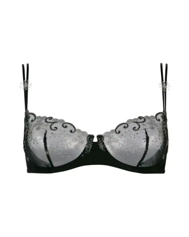 Delice Embroidered Demi Bra