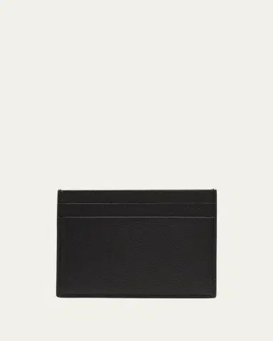 Saint Laurent Pebbled Leather Classic Card Case | Thumbnail 3